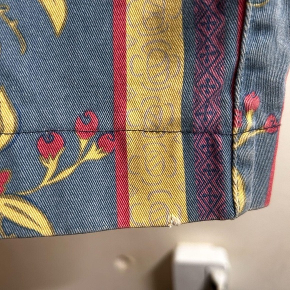 Stüssy Fleur Stripe Beach Pants || Size Small - Picture 8 of 11